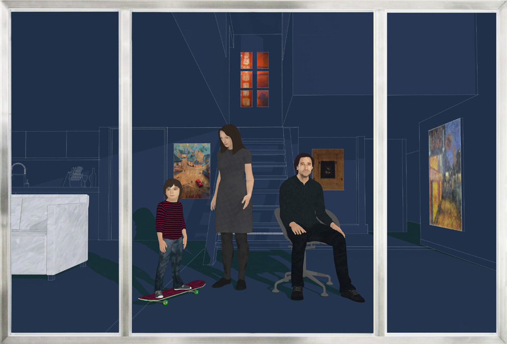 I Want to Make a Painting of Swann, Celine and Paul