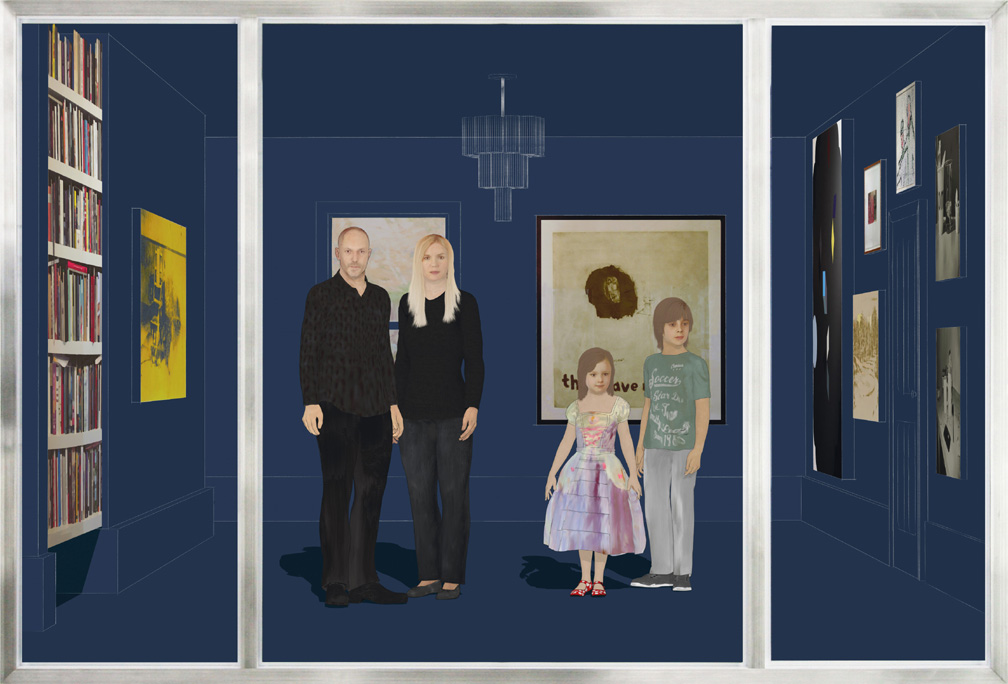 I Want to Make a Painting of James, Belina, Cecilie and Dillon
